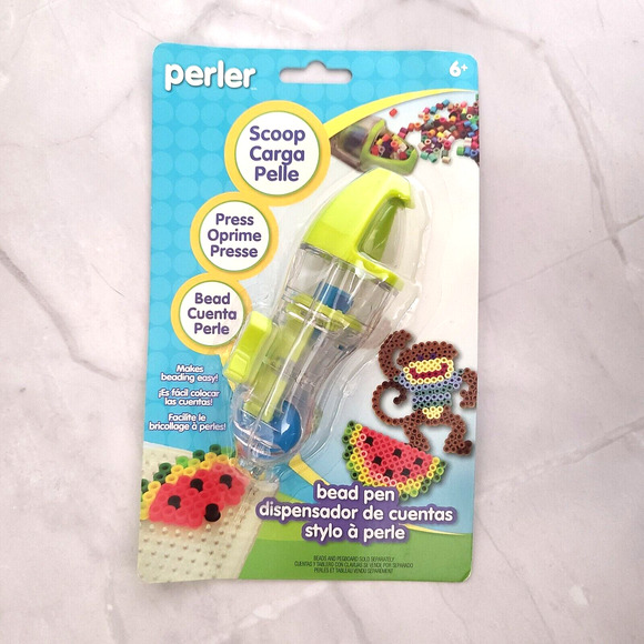 Perler Beads Pen Dispenser and Bead Sweeper Set - New - Picture 2 of 7